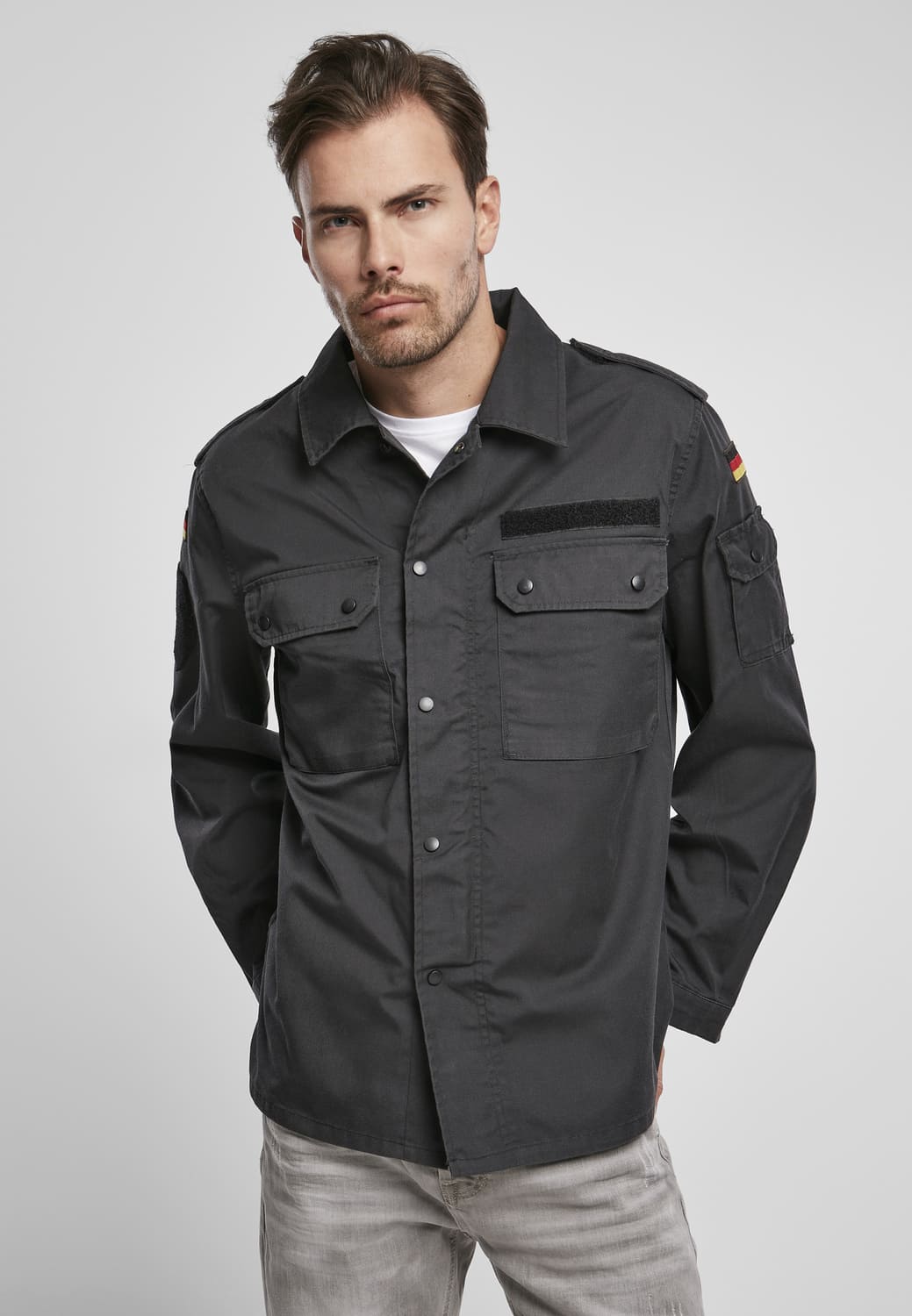 BD4221-00007-0060 Brandit BW Combat Shirt Black XXL