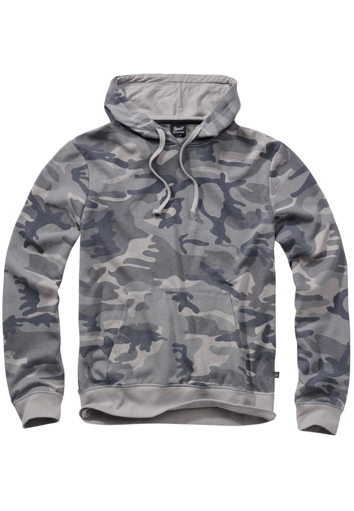 BD5006-00866-0231 Felpa con cappuccio Brandit grigio camo 7XL