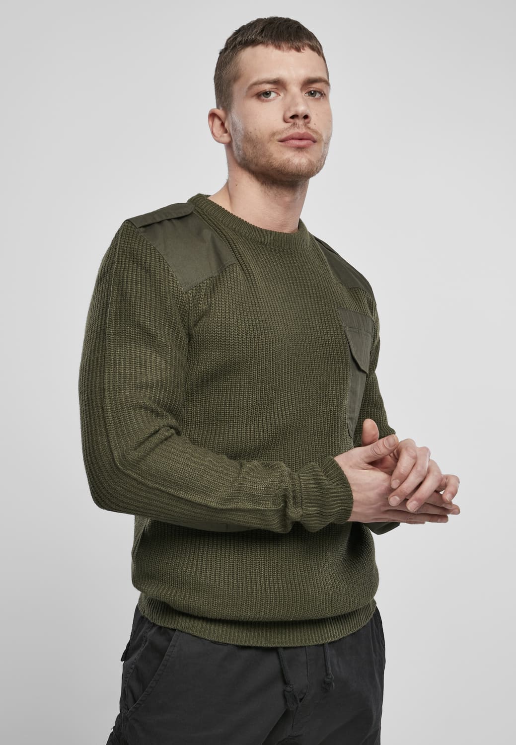 BD5018-00176-0060 Maglione militare Brandit oliva XXL