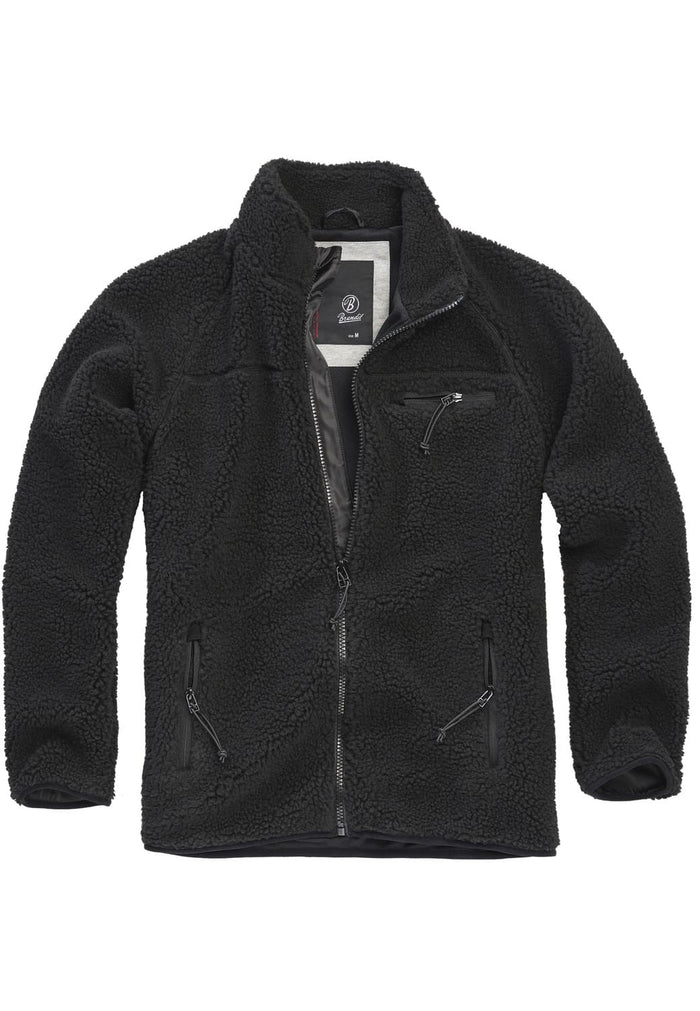 BD5021-00007-0060 Giacca Teddyfleece Brandit nero XXL