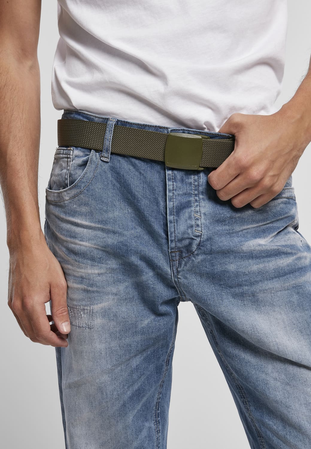 BD7008-00176-0050 Cintura a sgancio rapido Brandit oliva one size