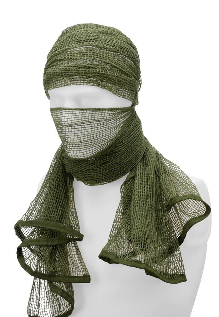 BD7015-00176-0050 Sciarpa militare a rete Brandit olive one size