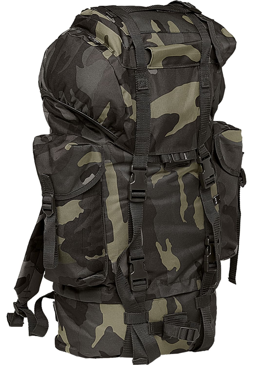 BD8003-00707-0050 Brandit dark camo one size military backpack Nylon