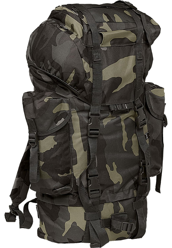 BD8003-00707-0050 Zaino militare Nylon Brandit dark camo one size