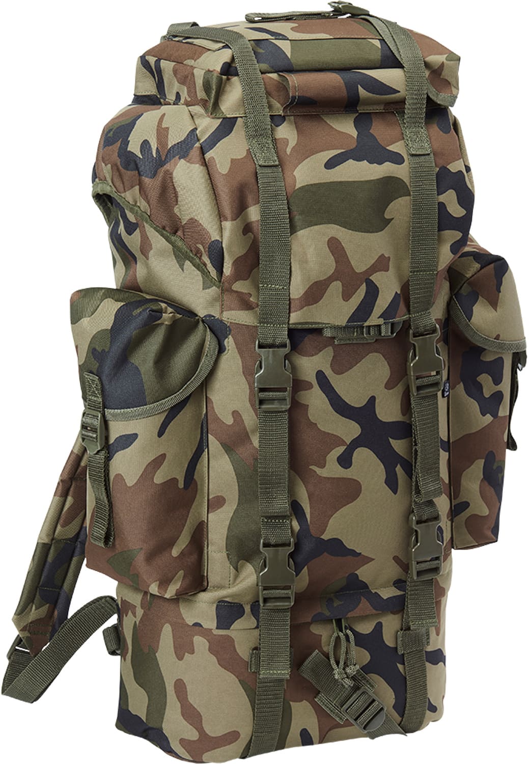 BD8003-00775-0050 Brandit Military Backpack Nylon Olive Camo One Size