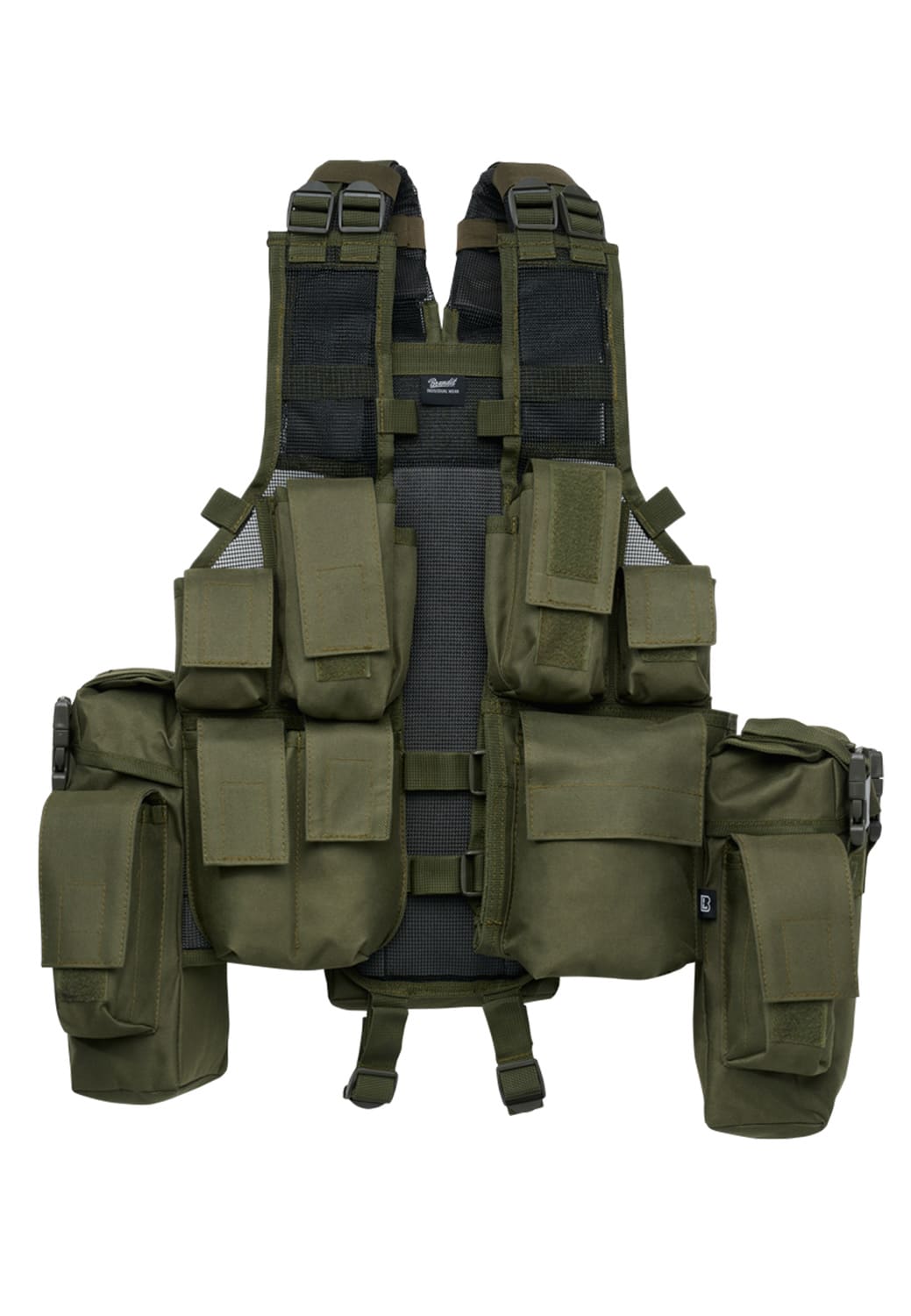 BD8006-00176-0050 Brandit Tactical Vest Olive One Size