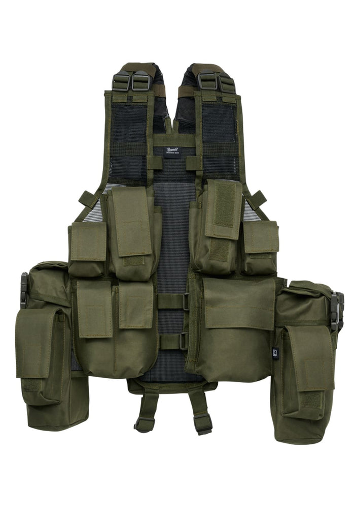 BD8006-00176-0050 Gilet tattico Brandit oliva one size