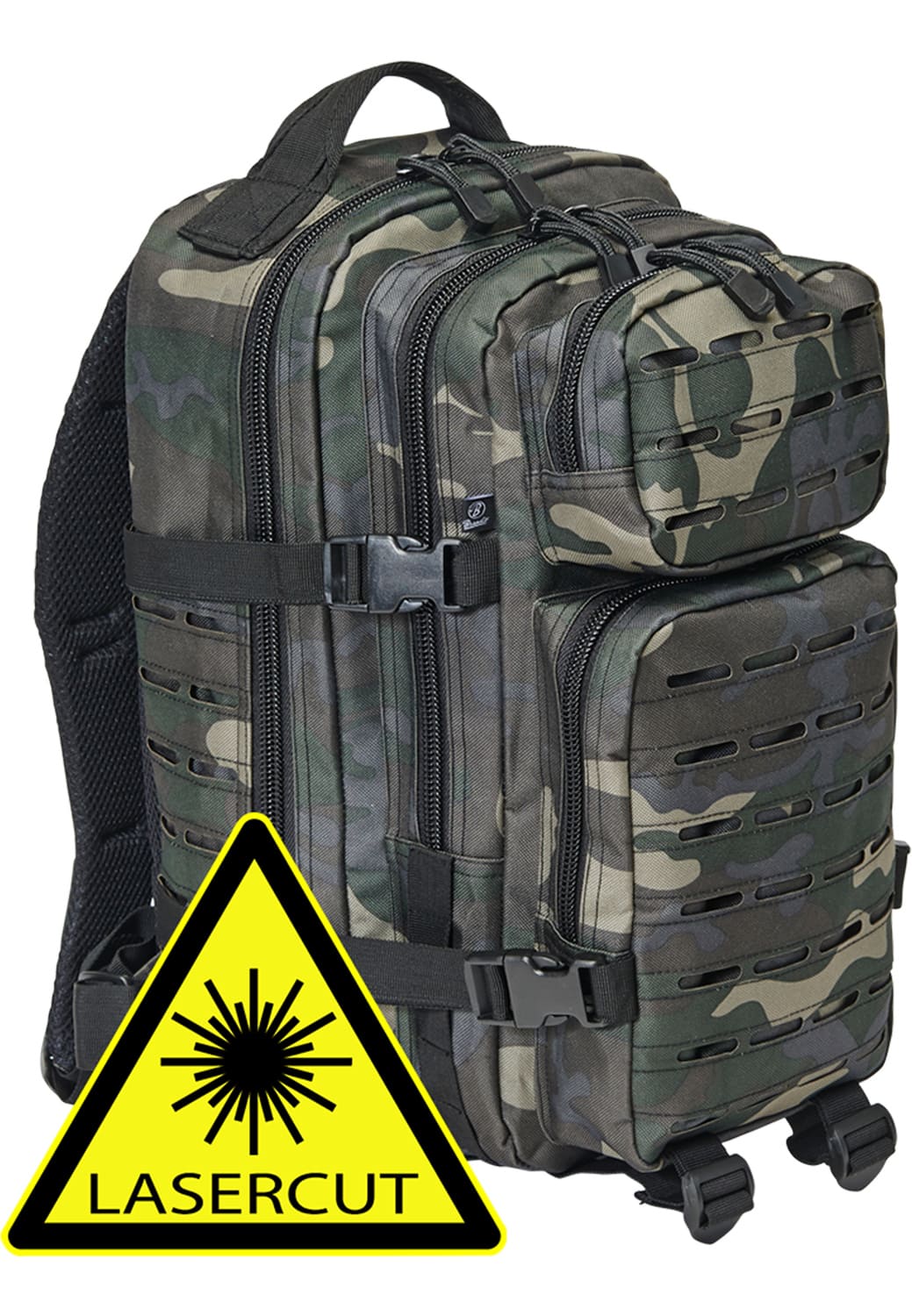 BD8023-00707-0050 US Cooper Lasercut Medium Backpack Brandit dark camo one size
