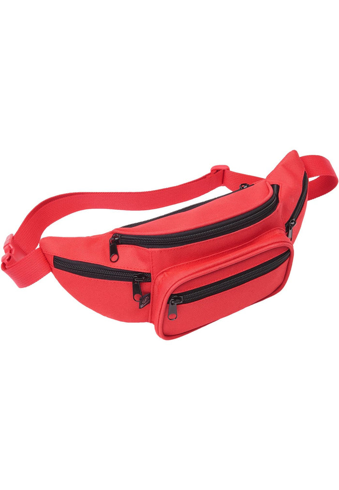 BD8028-00200-0050 Marsupio a tasche rosso/nero one size