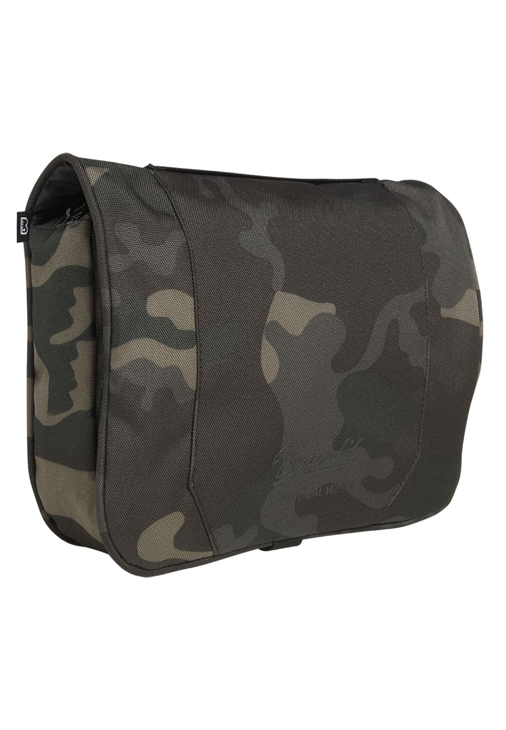 BD8061-00707-0050 Brandit dark camo one size large toiletry bag