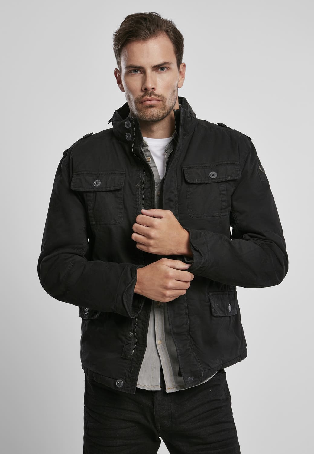 BD9390-00007-0060 Brandit Britannia Winter Jacket Black XXL