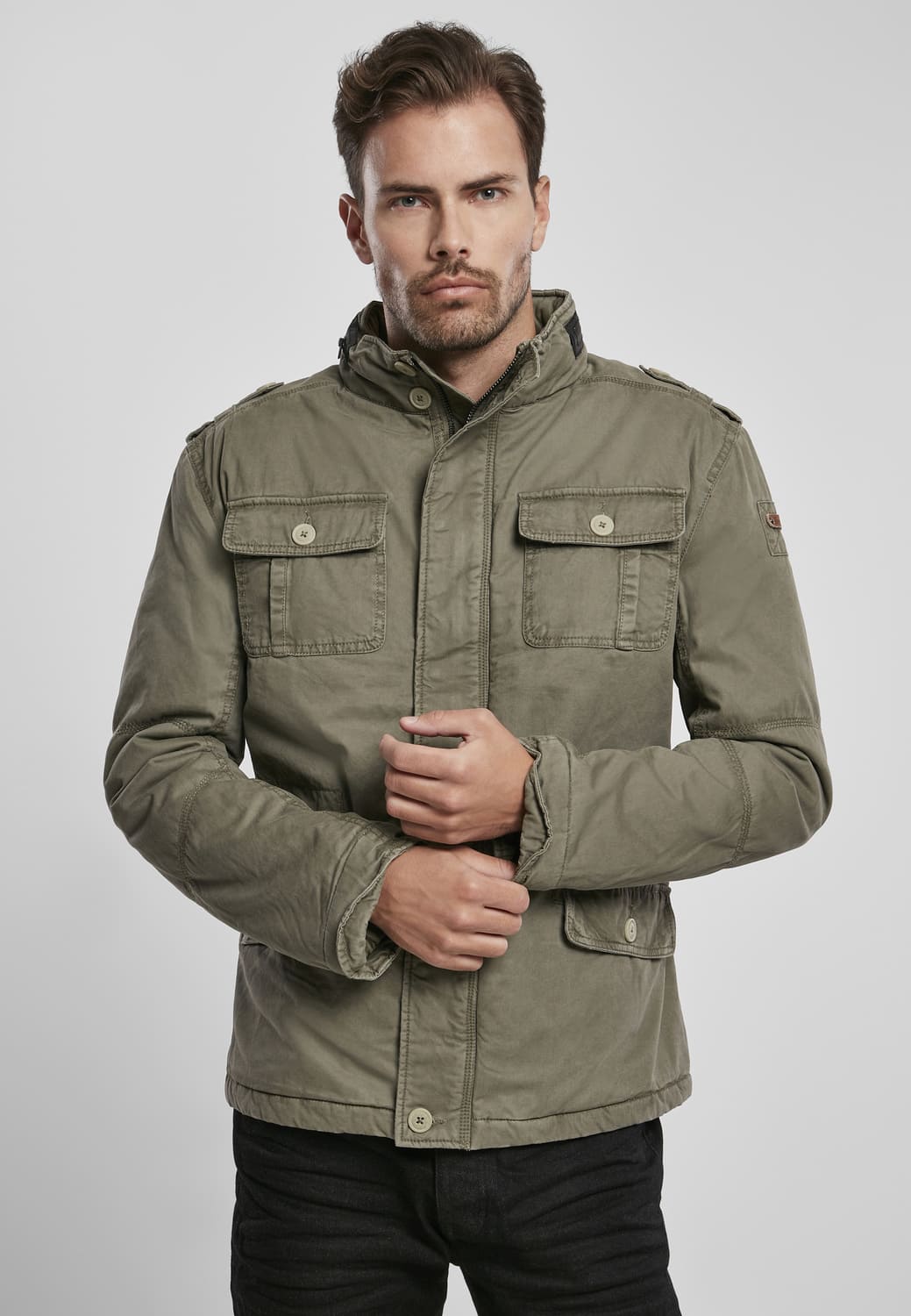 BD9390-00176-0060 Britannia Brandit winter jacket olive XXL