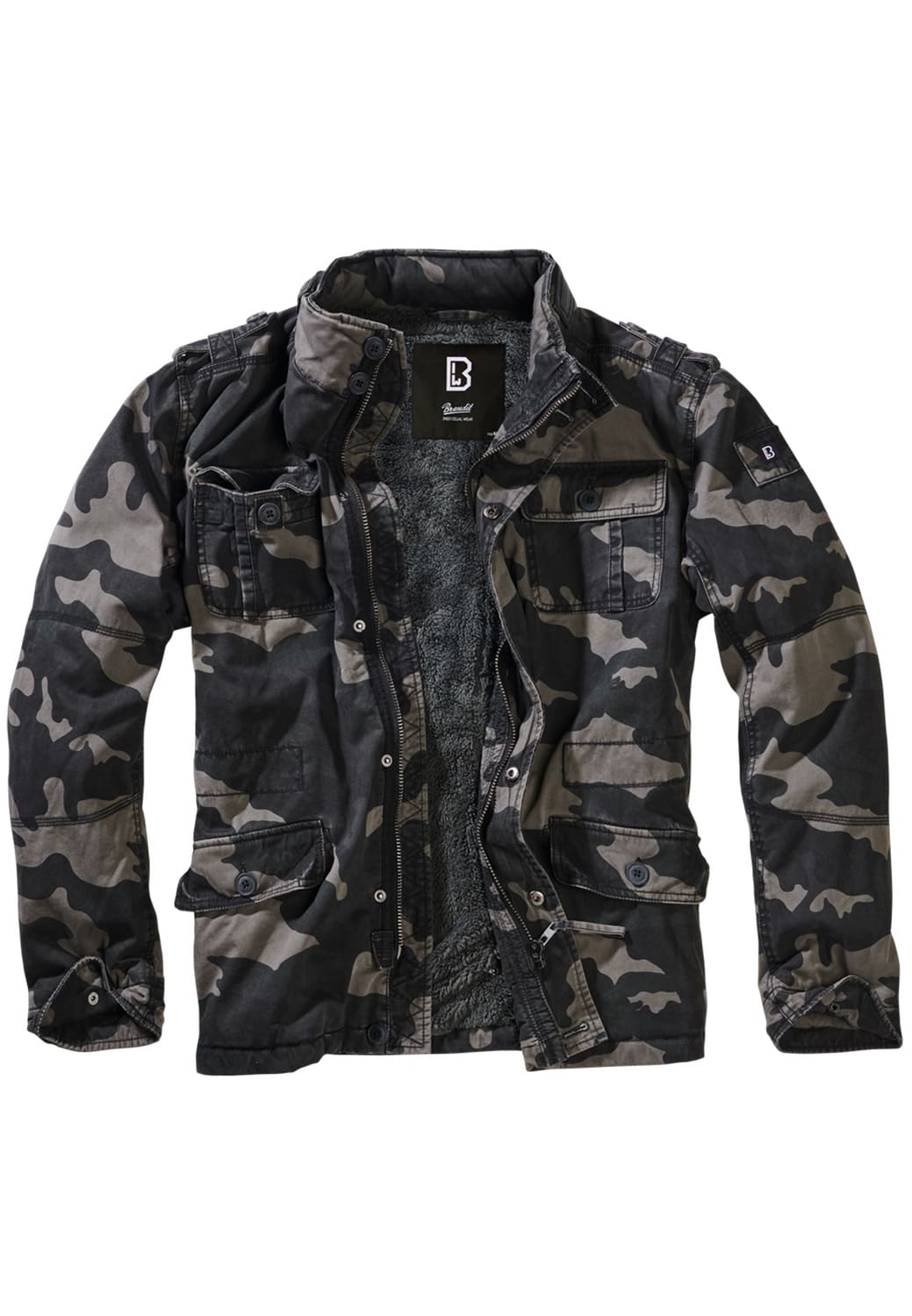 BD9390-00707-0060 Giacca invernale Britannia Brandit dark camo XXL