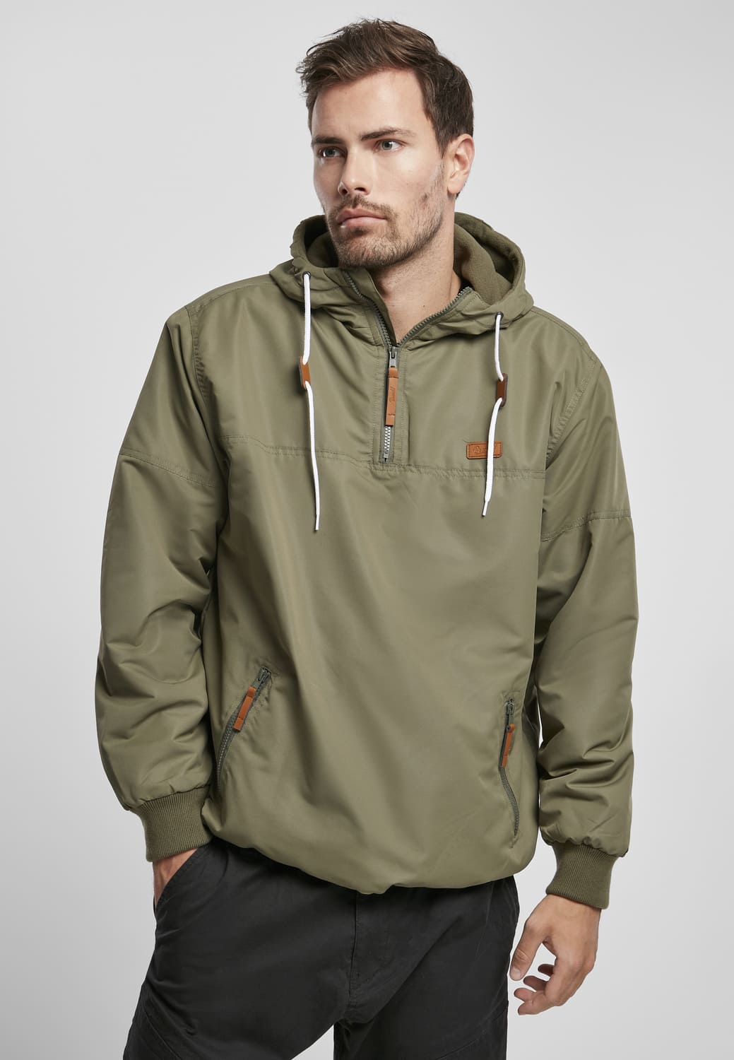 BD9393-00176-0060 Giacca a vento Pull Over Brandit oliva XXL