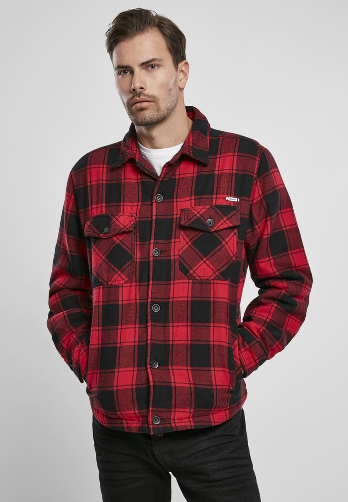 BD9478-00869-0231 Giacca lumberjack rosso/nero 7XL