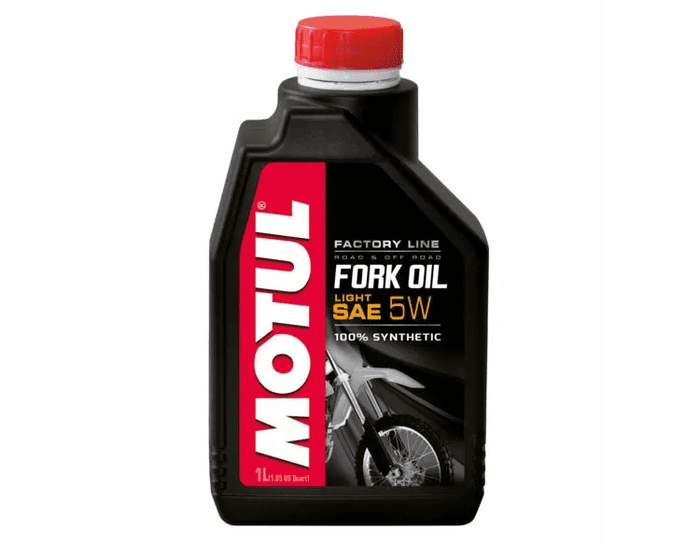 105924 1 litro olio motul fork oil factory line light 5w forcella