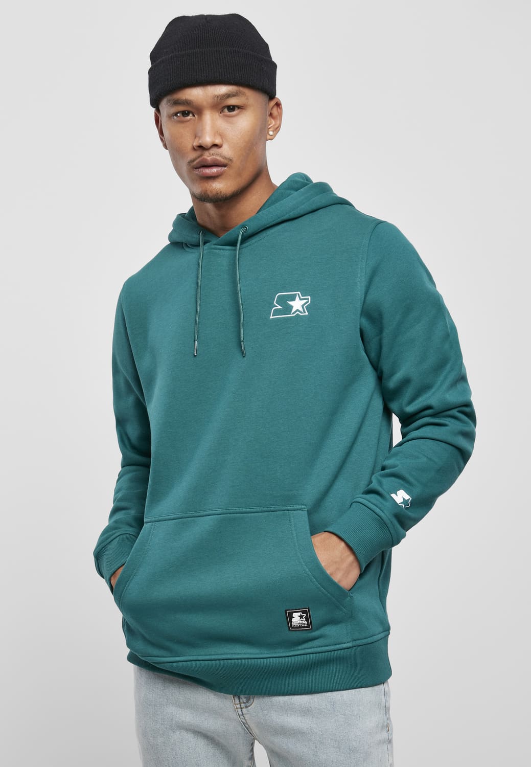 ST050-02785-0060 Hoody Small Logo Starter retro green XXL