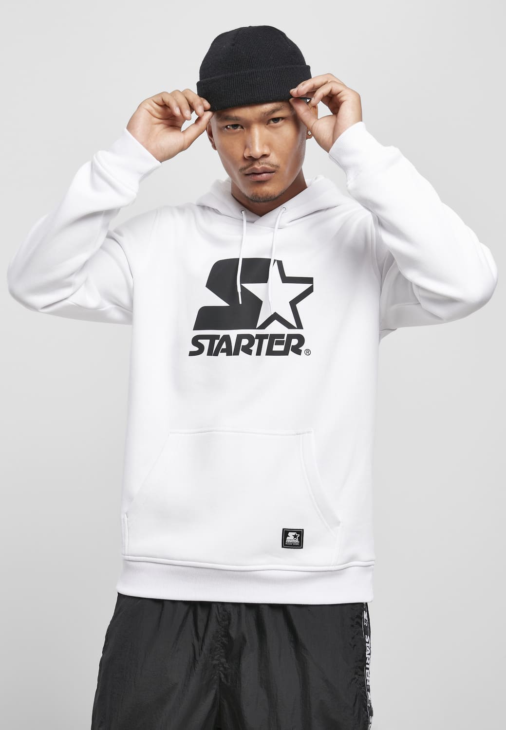 ST071-00220-0060 Hoody The Classic Logo Starter bianco XXL