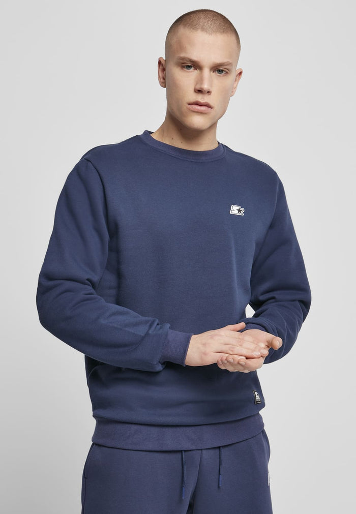 ST085-00800-0060 Maglione girocollo Essential Starter blu scuro XXL