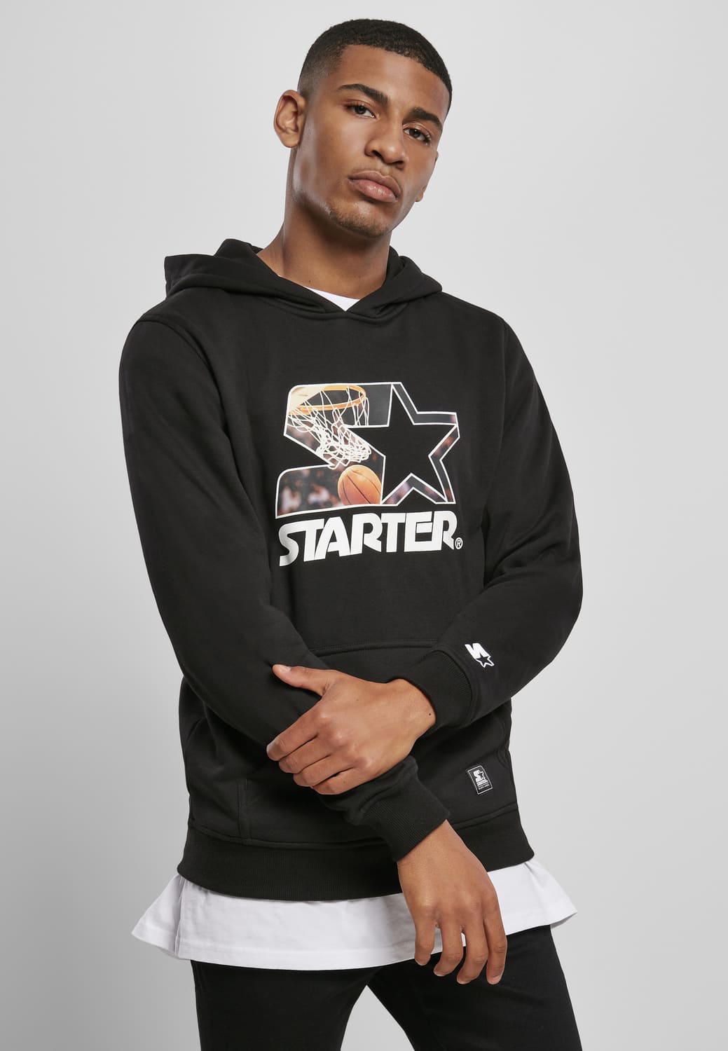 ST090-00007-0060 Hoody All Net Starter nero XXL