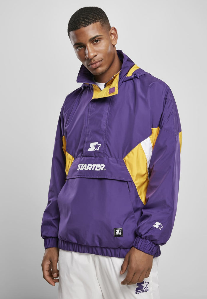 ST094-03023-0060 Giacca a vento Starter real violet/california giallo/bianco XXL