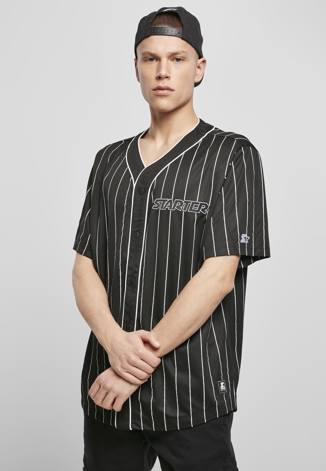 ST102-00007-0060 Maglia baseball Starter nero XXL