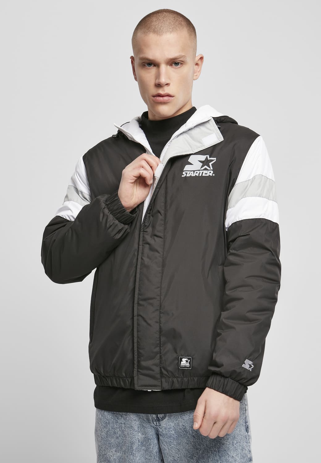 ST126-03066-0060 Suprosso Jacket Browner Starter Black/Light Grey/White XXL