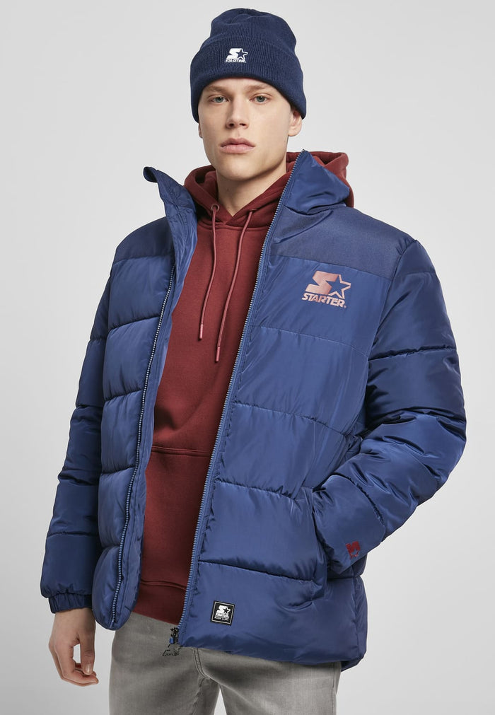 ST141-00800-0060 Piumino Logo Starter blu scuro XXL