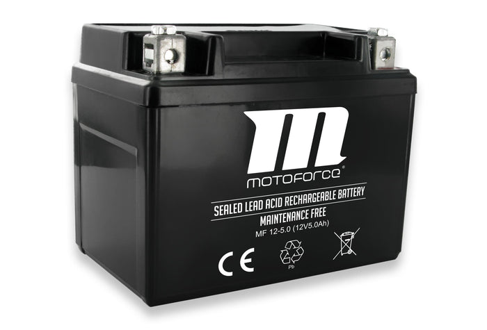 MF01.001 Batteria SLA4L-BS / 12V 5Ah +25% Starterleistung Gel senza manutenzione - pronto per l'installazione, COD: MF01.001