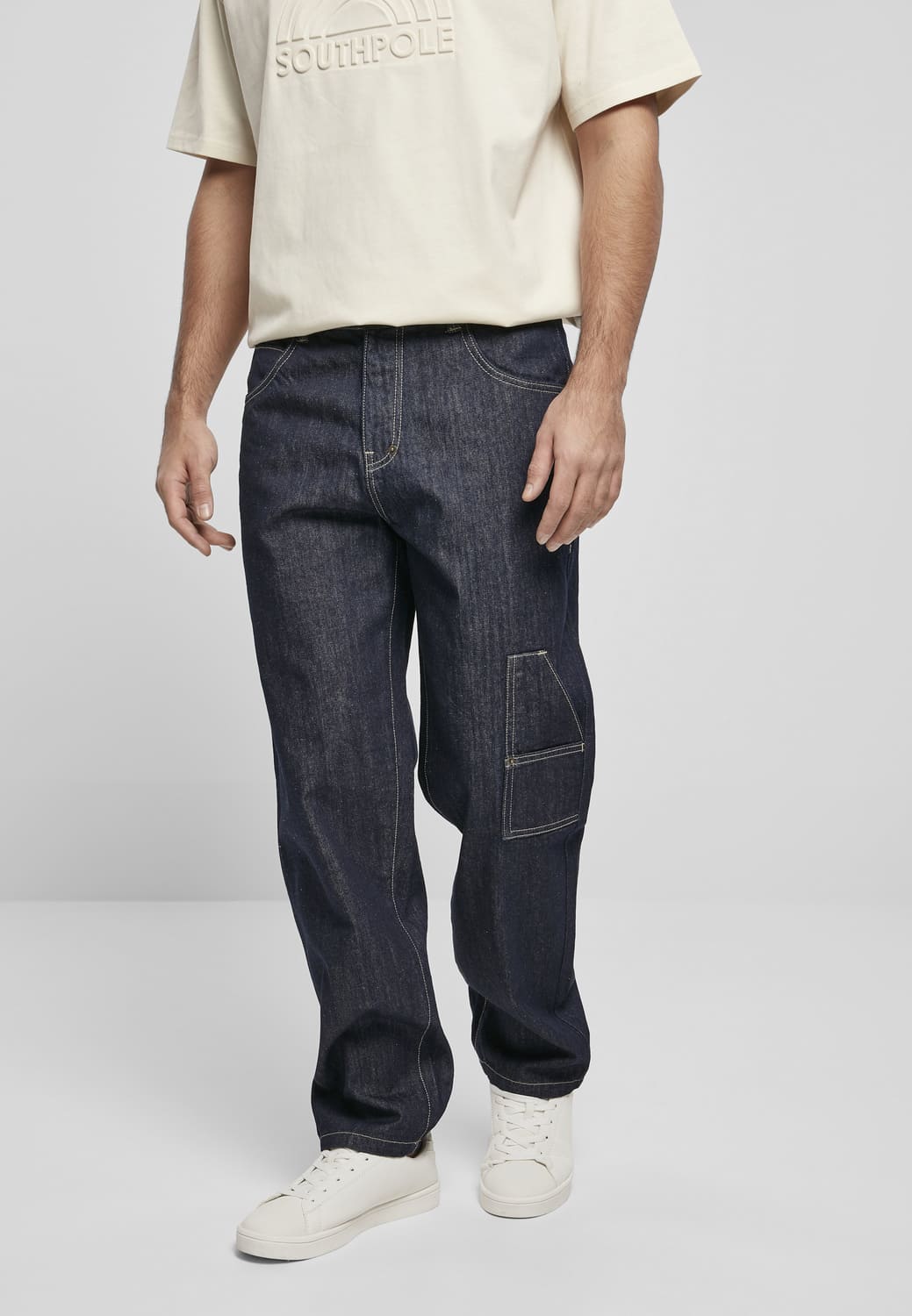 SP074-01896-0012 Jeans Script Southpole raw indigo 36