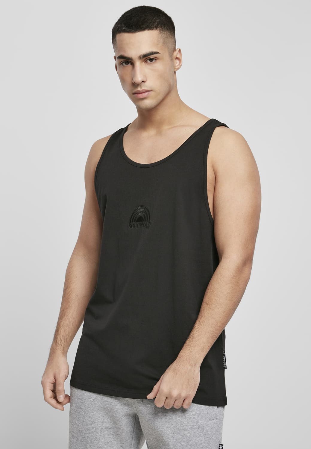 SP080-00007-0060 Canotta Multi Color Southpole nero XXL