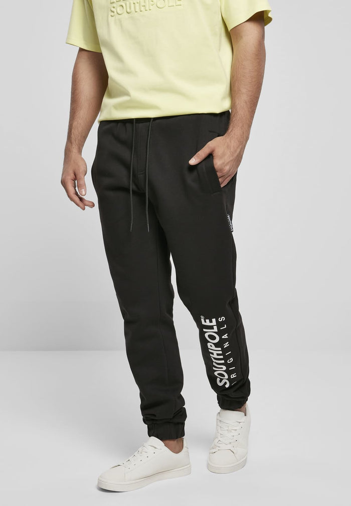 SP089-00007-0060 Pantaloni sportivi Basic Southpole nero XXL