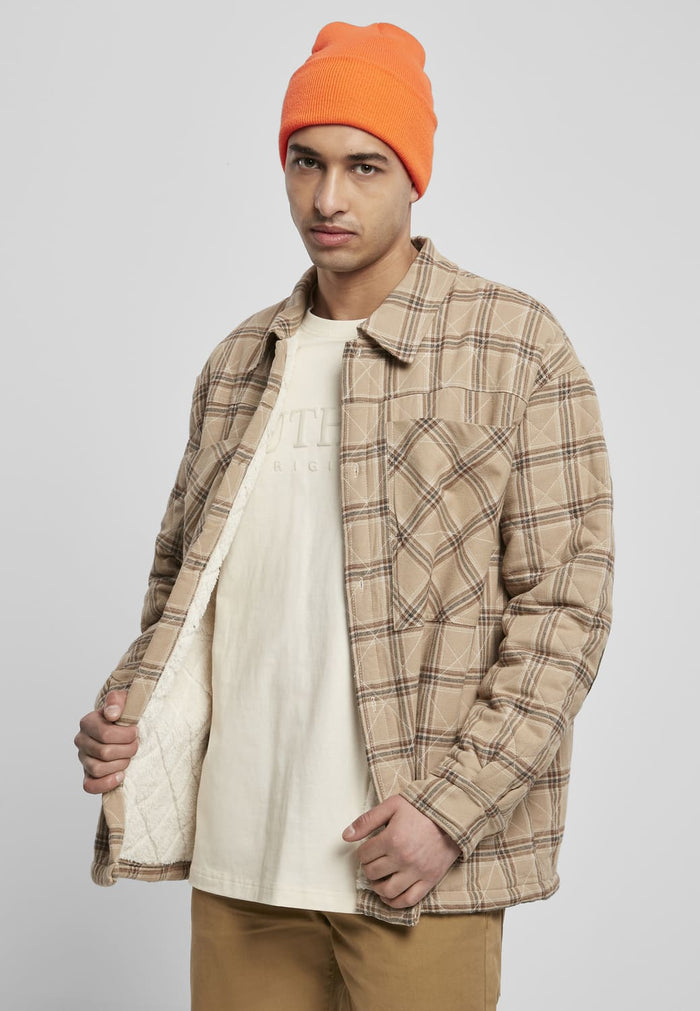 SP129-03095-0060 Giacca a camicia Flannel Southpole warm sand XXL
