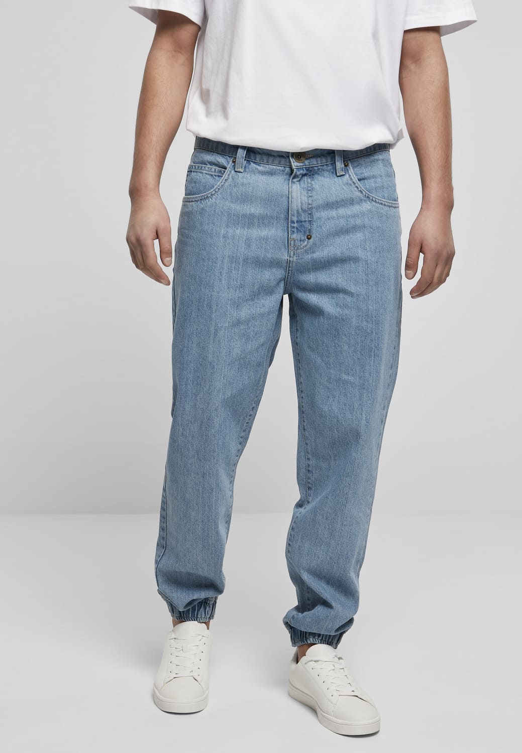 SP130-03053-0012 Pantaloni sportivi denim Southpole retro mid blue 36