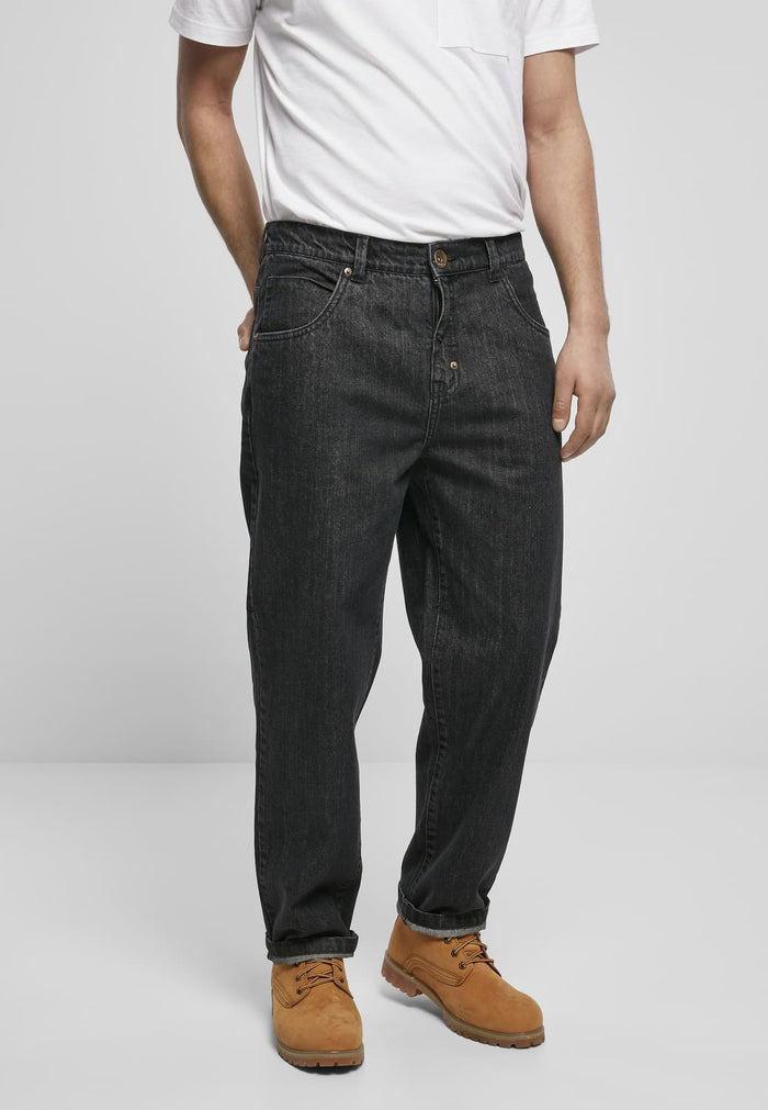 SP132-03058-0012 Jeans 3D Embroidery Southpole raw nero 36