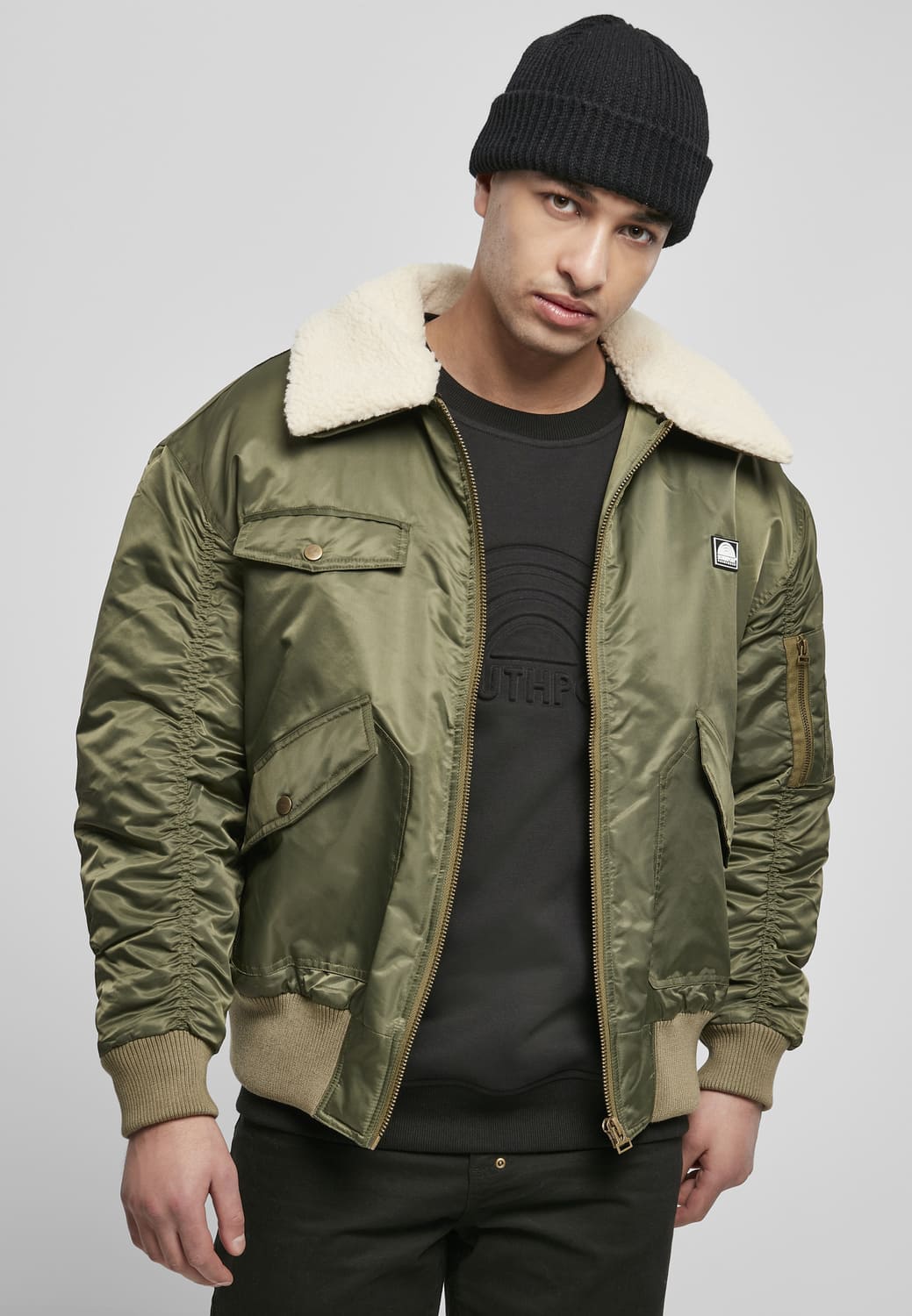SP136-03057-0060 XXL olive Southpole bomber