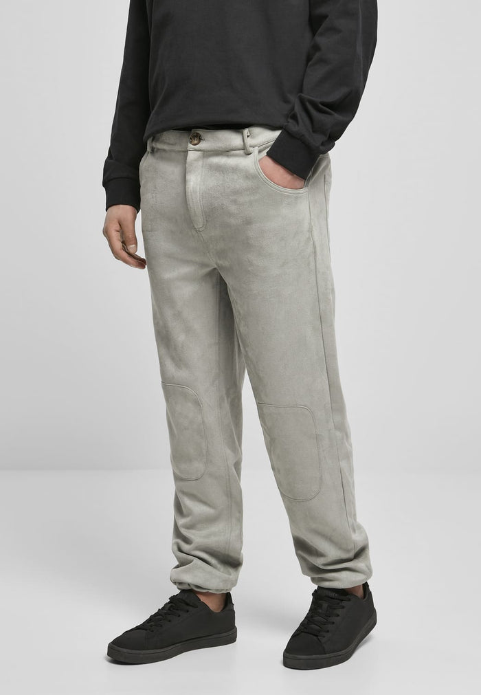 SP144-02946-0012 Pantaloni Poly Suede Southpole light asphalt 36