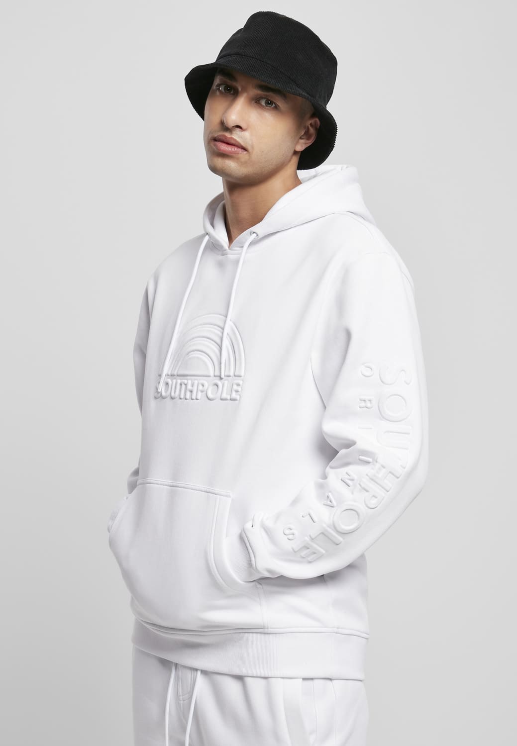 SP147-00220-0060 Hoody 3D Print Southpole bianco XXL