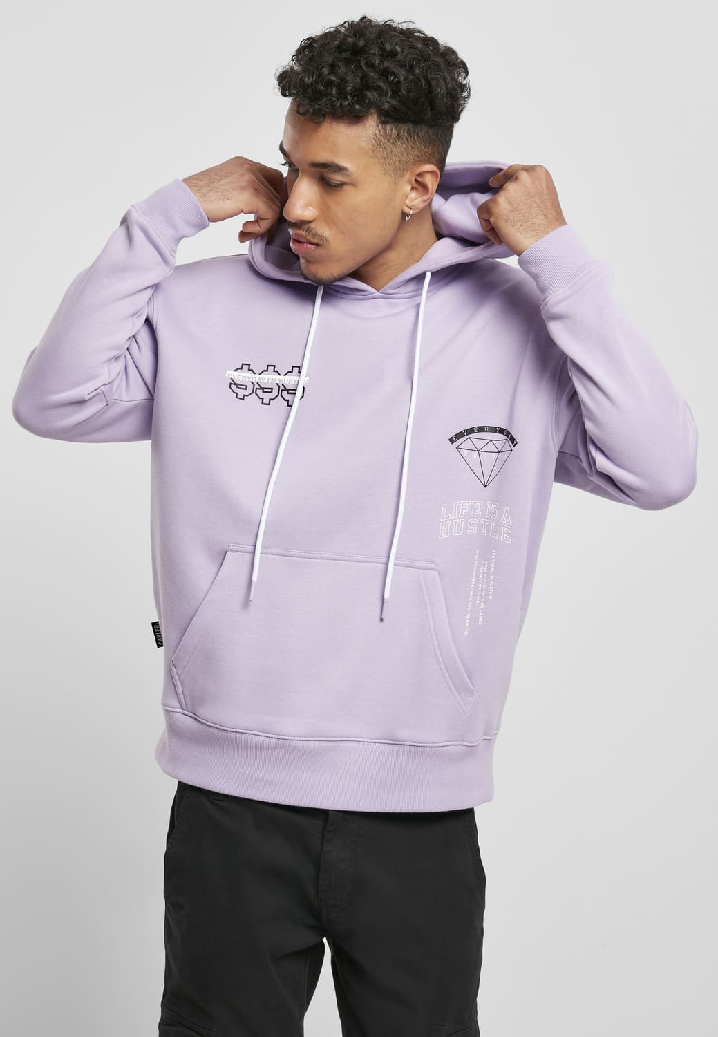 CS2735-00145-0060 Hoody Hustle Life MC Box Cayler &amp; Sons purple XXL
