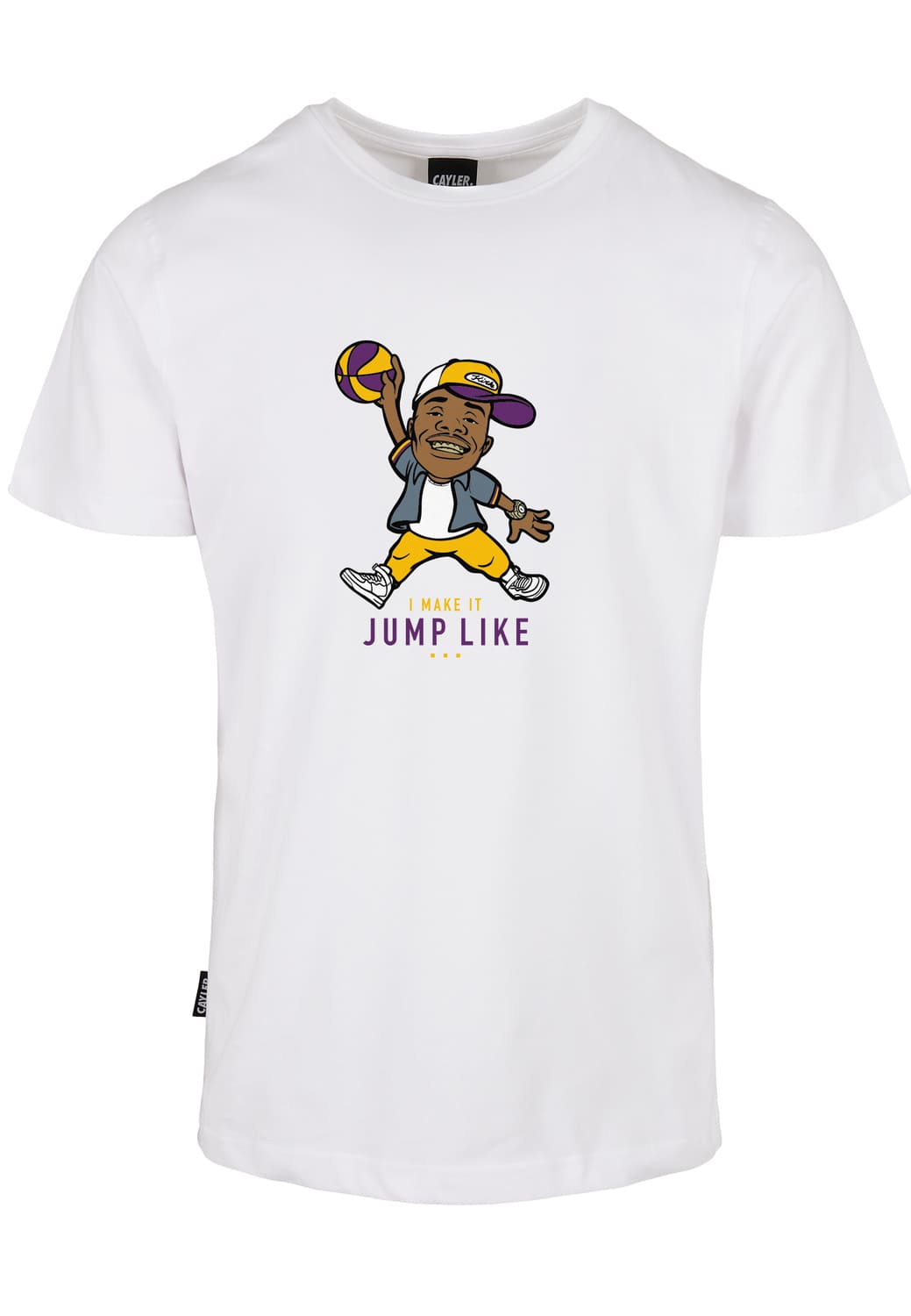 CS2753-01928-0054 T-Shirt Jump Like Cayler & Sons bianco/mc XL