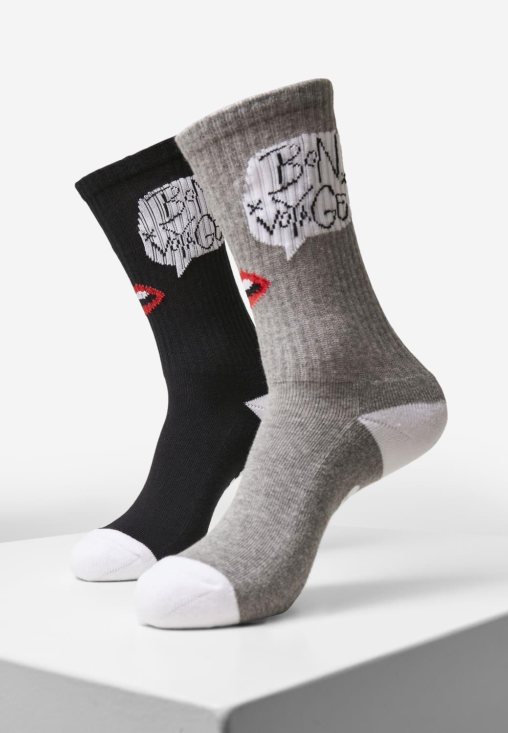 CS2800-03103-0078 Bouble Voyage Socks 2-Pack Cayler &amp; Sons Black + Light Grey 47-50