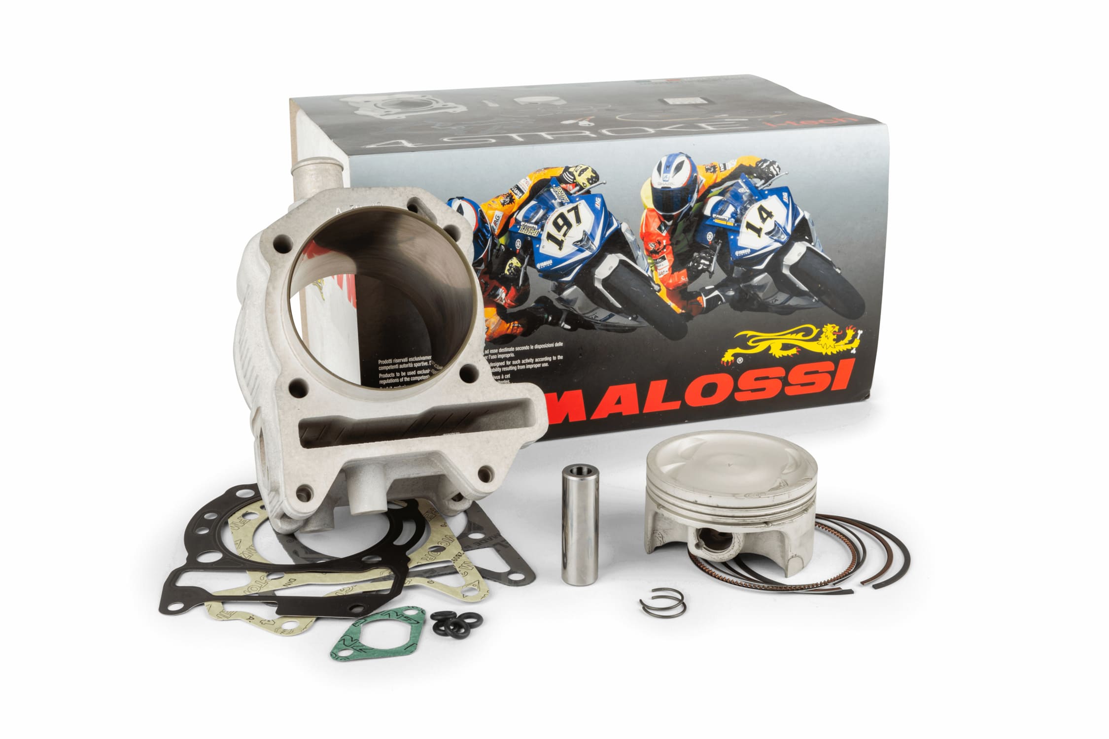 M3113958 Gruppo Termico Malossi 282cc, Alu Diam 75,5 mm, senza Testa Cilindro Vespa GTS / GTV 300cc