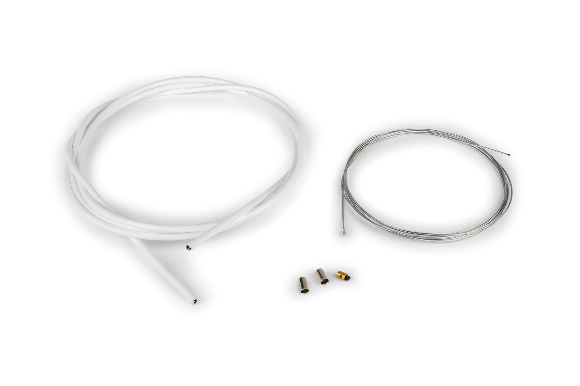 MF89.30015/WH Kit cavo gas universale 1,2mm x 2 metri Motoforce Racing bianco, COD: MF89.30015/WH