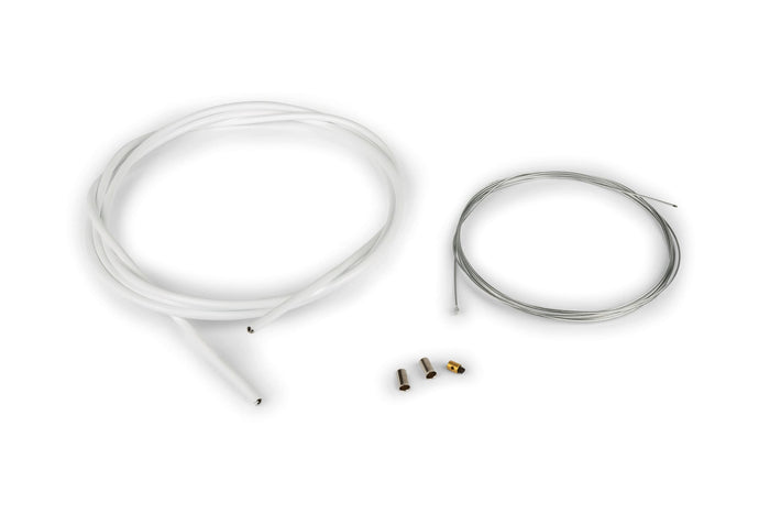 MF89.30015/WH Kit cavo gas universale 1,2mm x 2 metri Motoforce Racing bianco, COD: MF89.30015/WH