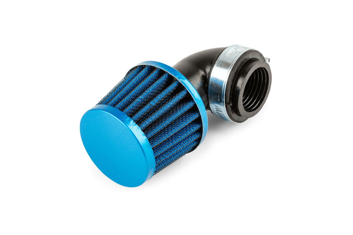 STR-346.84/BL Filtro Aria conico KN inclinato 90 D.28-35mm blu, COD: STR-346.84/BL