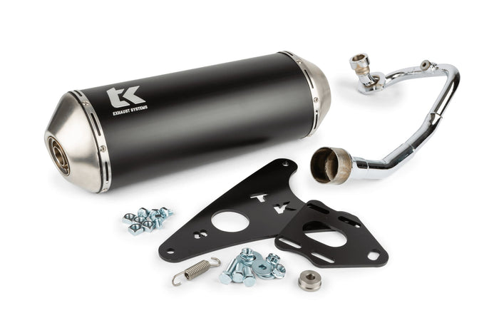 TKM4T93-N Marmitta Turbo Kit GMax 4T MBK Booster X / Ovetto / Yamaha Giggle / Neo's / Vino 50cc 4T, COD: TKM4T93-N