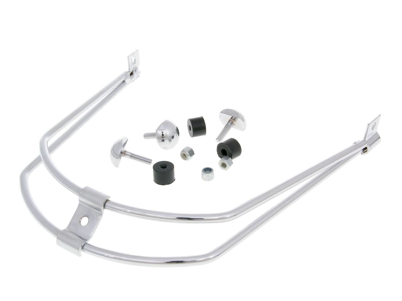 WB-30484 Paraurti Buzzetti cromato Piaggio Beverly / Cruiser / Tour, COD: WB-30484