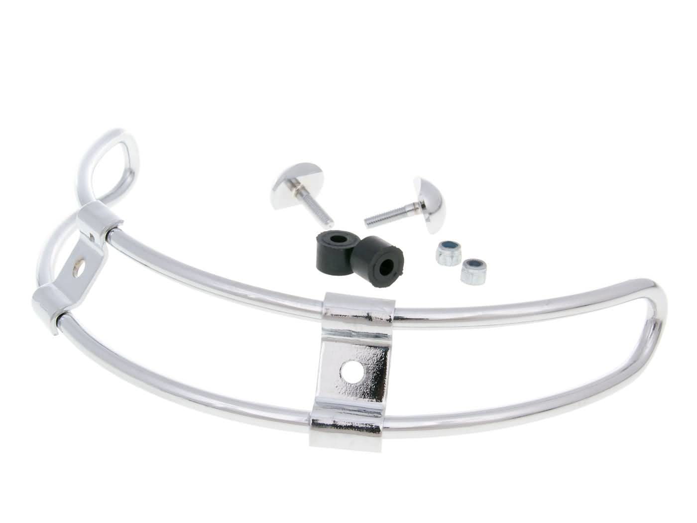 WB-30485 Paraurti Buzzetti cromato Vespa LX / LXV 50 / 125 / 150 2T / 4T, COD: WB-30485