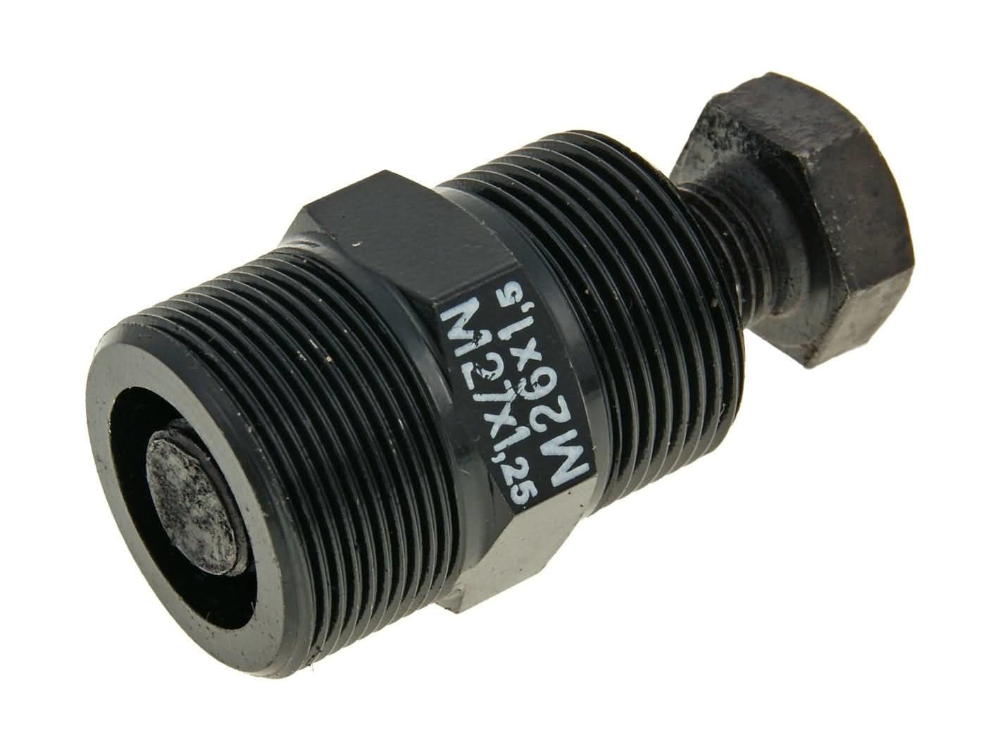 WB-30696 Flywheel extractor Buzzetti M26x1.5mm / M27x1.25mm external left-hand thread Bosch / Ducati / Motoplat