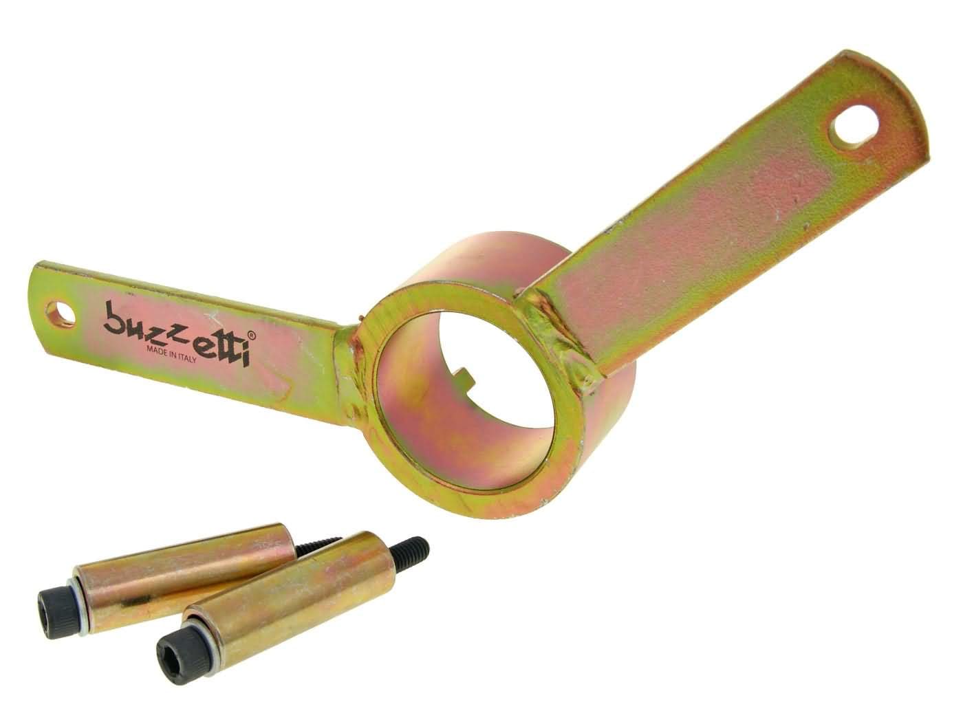 WB-5446 Attrezzo Blocca Puleggia anteriore Buzzetti, Piaggio/Vespa 4T 400-500cc